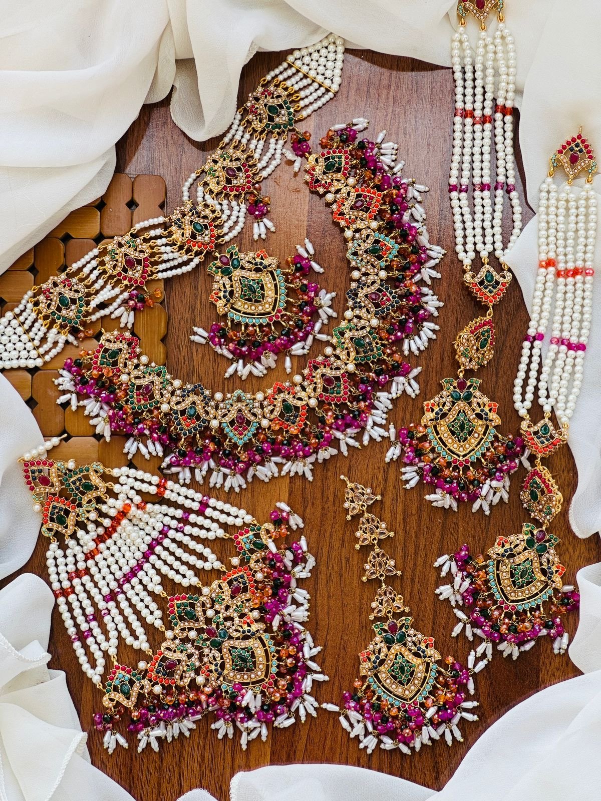 9f2d9934-4f51-4c8b-ae6c-30545ce61651 Radikha naura bride set - Image 1