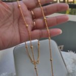 Goldplated chain sona polish used