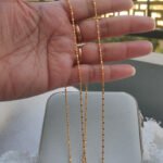 Goldplated chain sona polish used