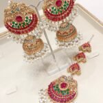 Naura earings teeka