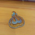 Ak pendant calligraphy