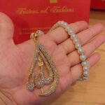 Ak pendant calligraphy