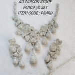 American diamond cut zero size stone jarao set
