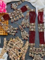 Red dress bridal - Image 2