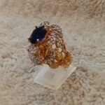 Rp rings goldplated diamond cut