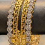 Gold platted bangles pairs
