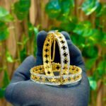 Goldplatted openable bangles