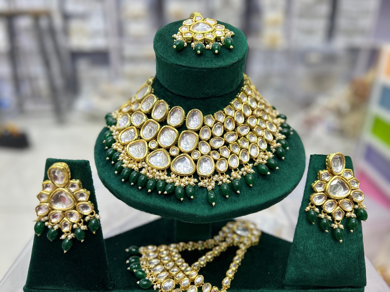 IMG-20260103-WA0217 Meena kari bridal set - Image 1