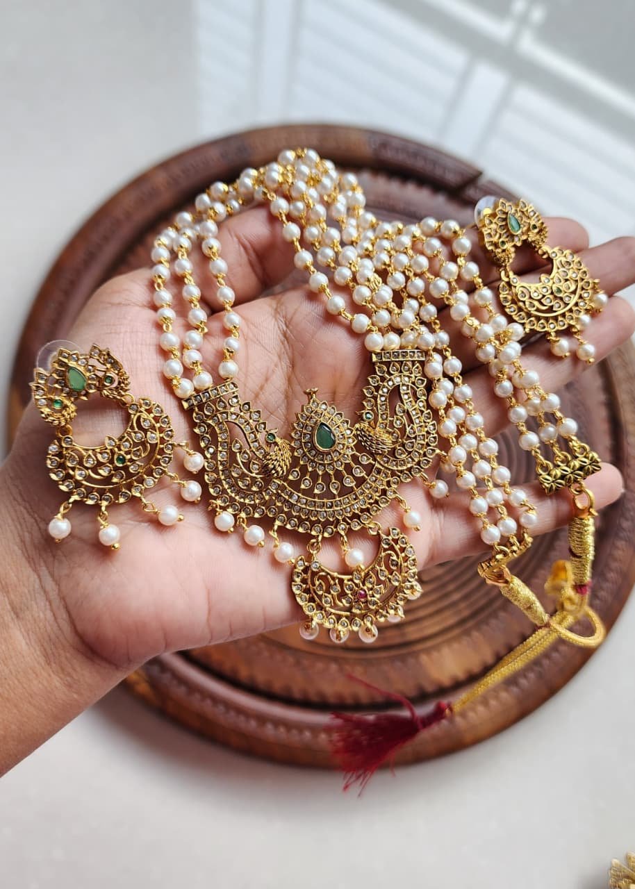 IMG-20260130-WA0395 South indian mala set - Image 1