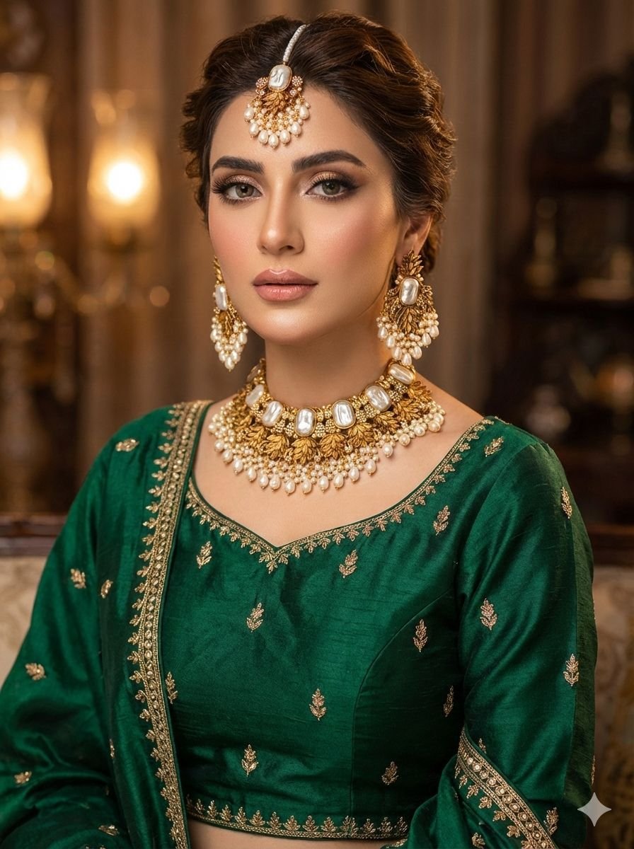 IMG-20260202-WA0027 Motherpearl choker set - Image 1