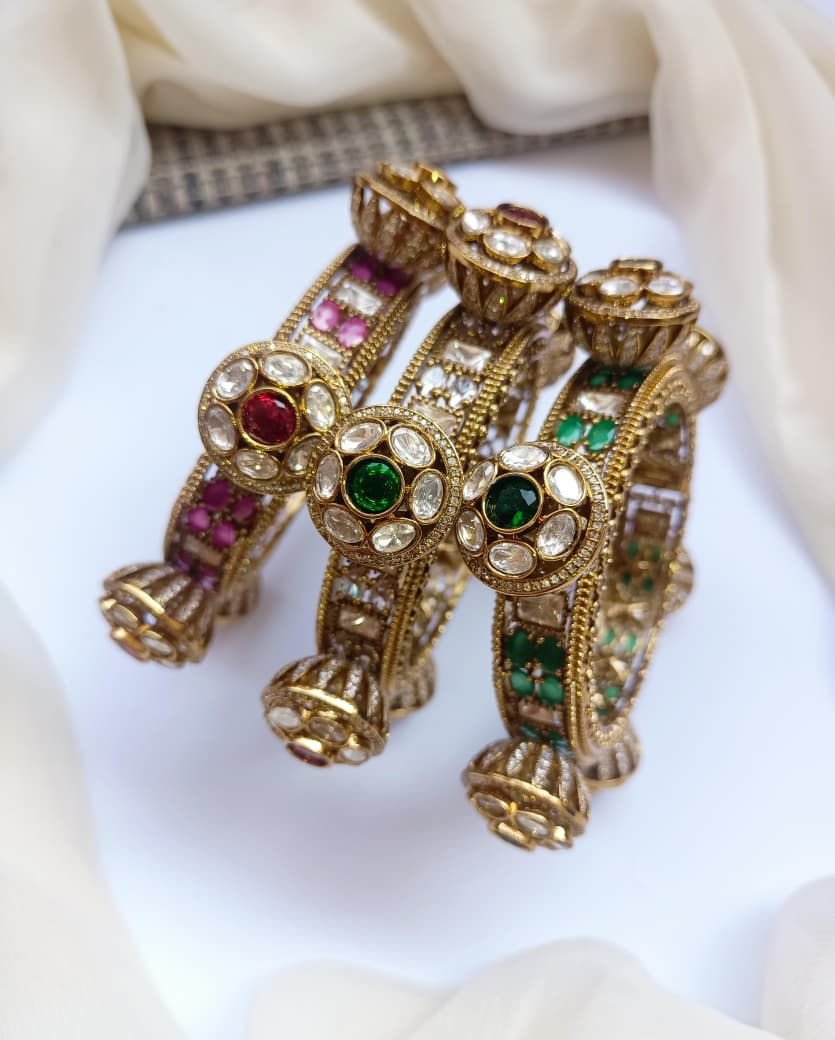 IMG-20260202-WA0527 South indian zircon nano bangle (openable) - Image 1