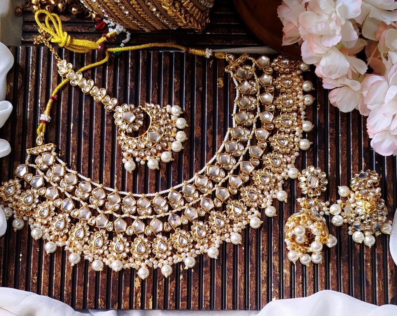 IMG-20260222-WA0121 Indian dabbi kundan bridal set - Image 1