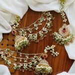 Sahara earrings wd teeka