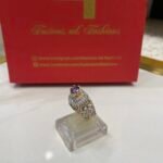 Diamond cut goldplated ring