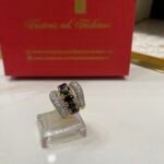 Diamond cut goldplated ring