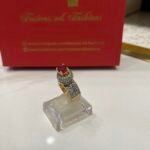 Diamond cut goldplated ring