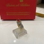 Ring goldplated diamond cut