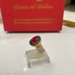 Diamond cut goldplated ring