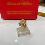 Diamond cut goldplated ring