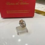 Diamond cut goldplated ring