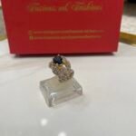 Diamond cut goldplated ring