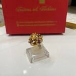 Diamond cut goldplated ring