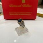 Diamond cut goldplated ring