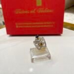 Diamond cut goldplated ring