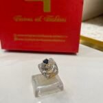 Diamond cut goldplated ring