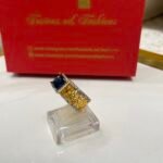 Diamond cut goldplated ring