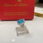 Diamond cut goldplated ring