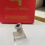 Ring goldplated diamond cut