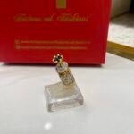 Diamond cut goldplated ring