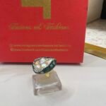 Ring goldplated diamond cut