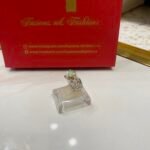 Ring goldplated diamond cut