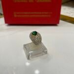 Ring goldplated diamond cut