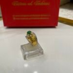 Ring goldplated diamond cut