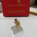 Ring goldplated diamond cut