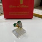 Ring goldplated diamond cut