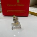 Ring goldplated diamond cut