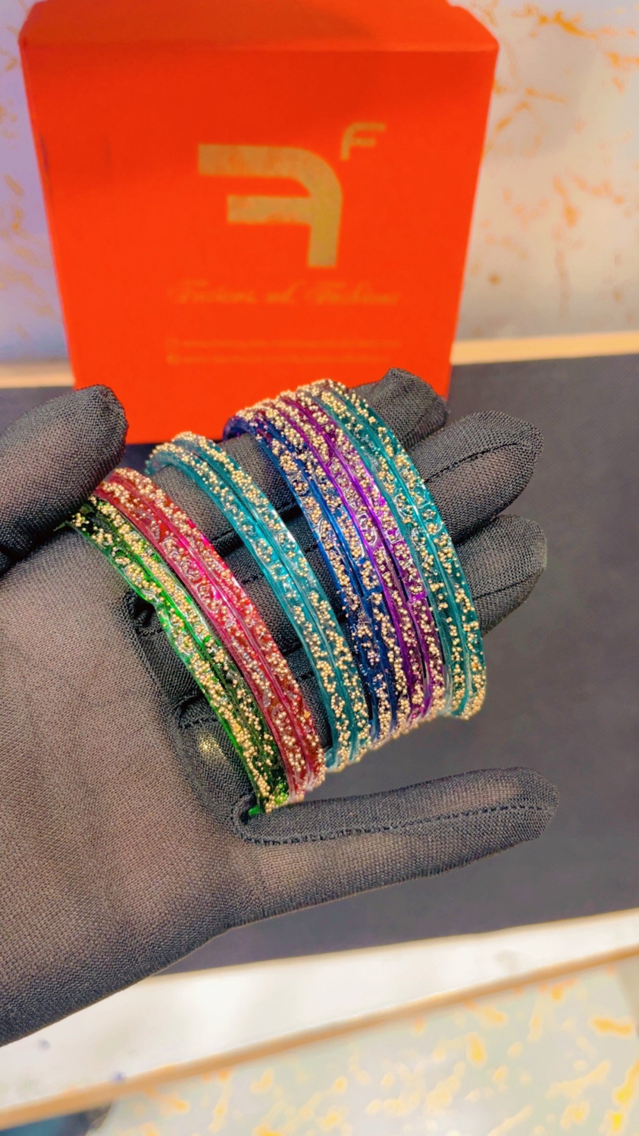 img_5688 Raindrop bangles - Image 1