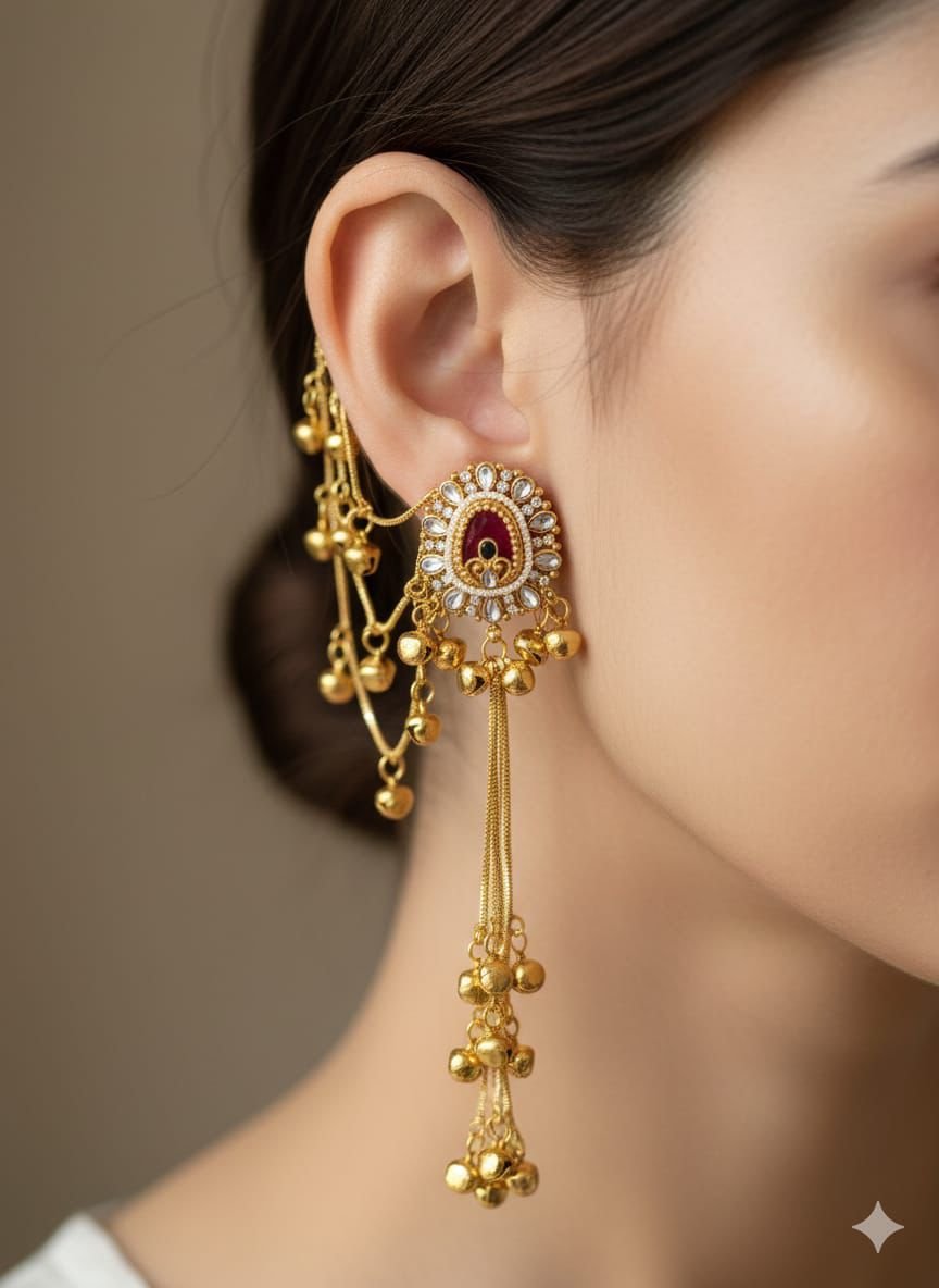 IMG-20260225-WA0424 Bahubali earrings - Image 1