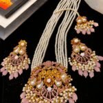 Mala set wd earrings