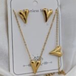 Heart combo set stainless