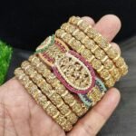 Bangles set goldplatted