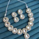 Polki kundan necklace