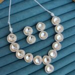 Polki kundan necklace