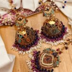 Sahara earrings teeka