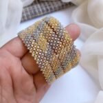 Stone stylish 4pcs bangles